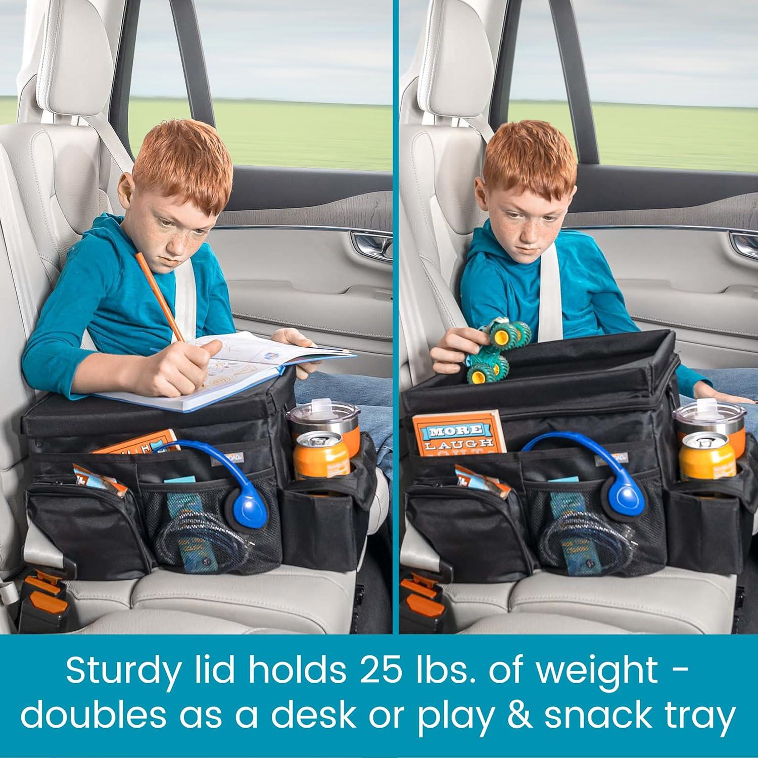 Organizador de Auto High Road CarHop Negro - Aislado y Multifuncional