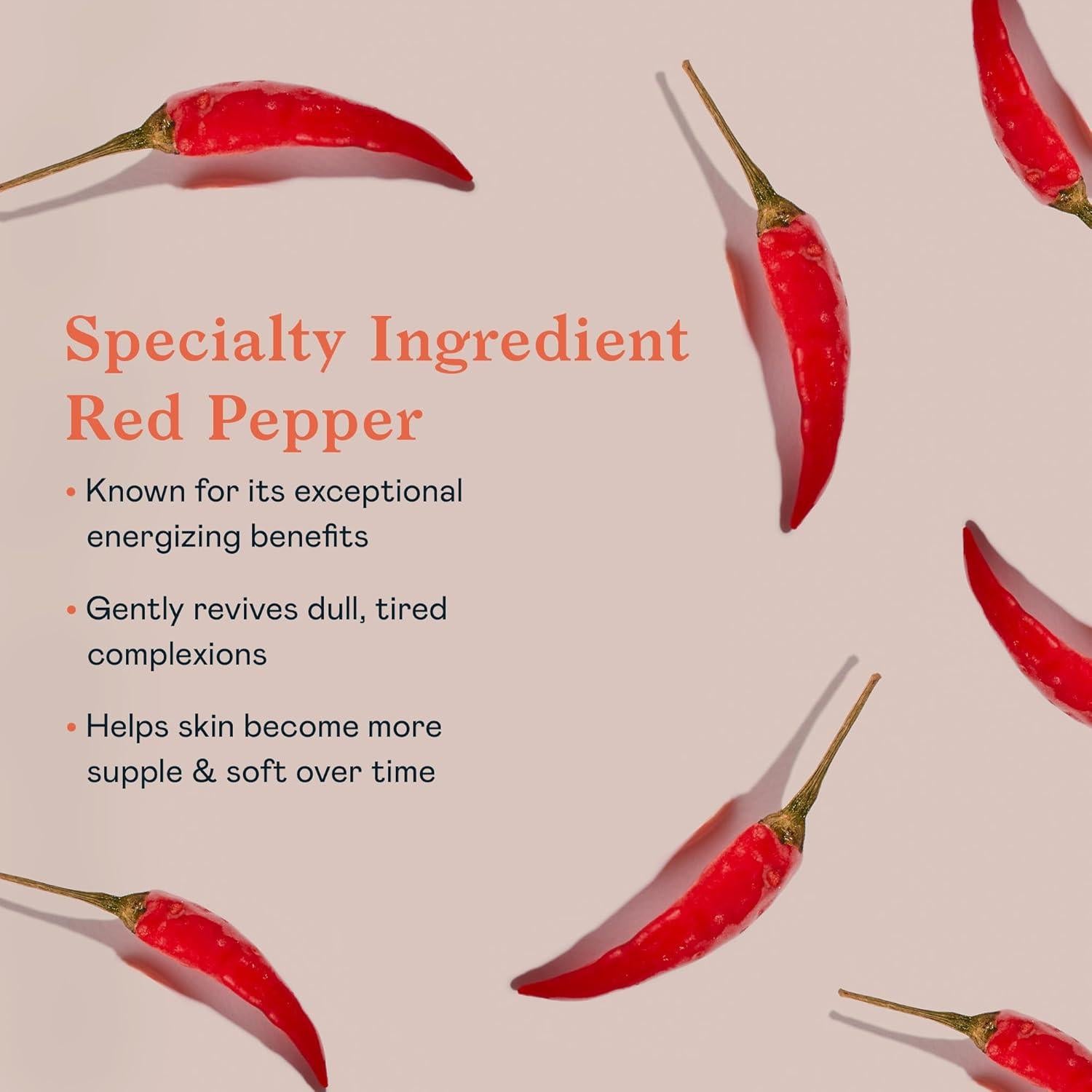 Gel Hidratante Facial Erborian Pimiento Rojo 17g - Piel Iluminada