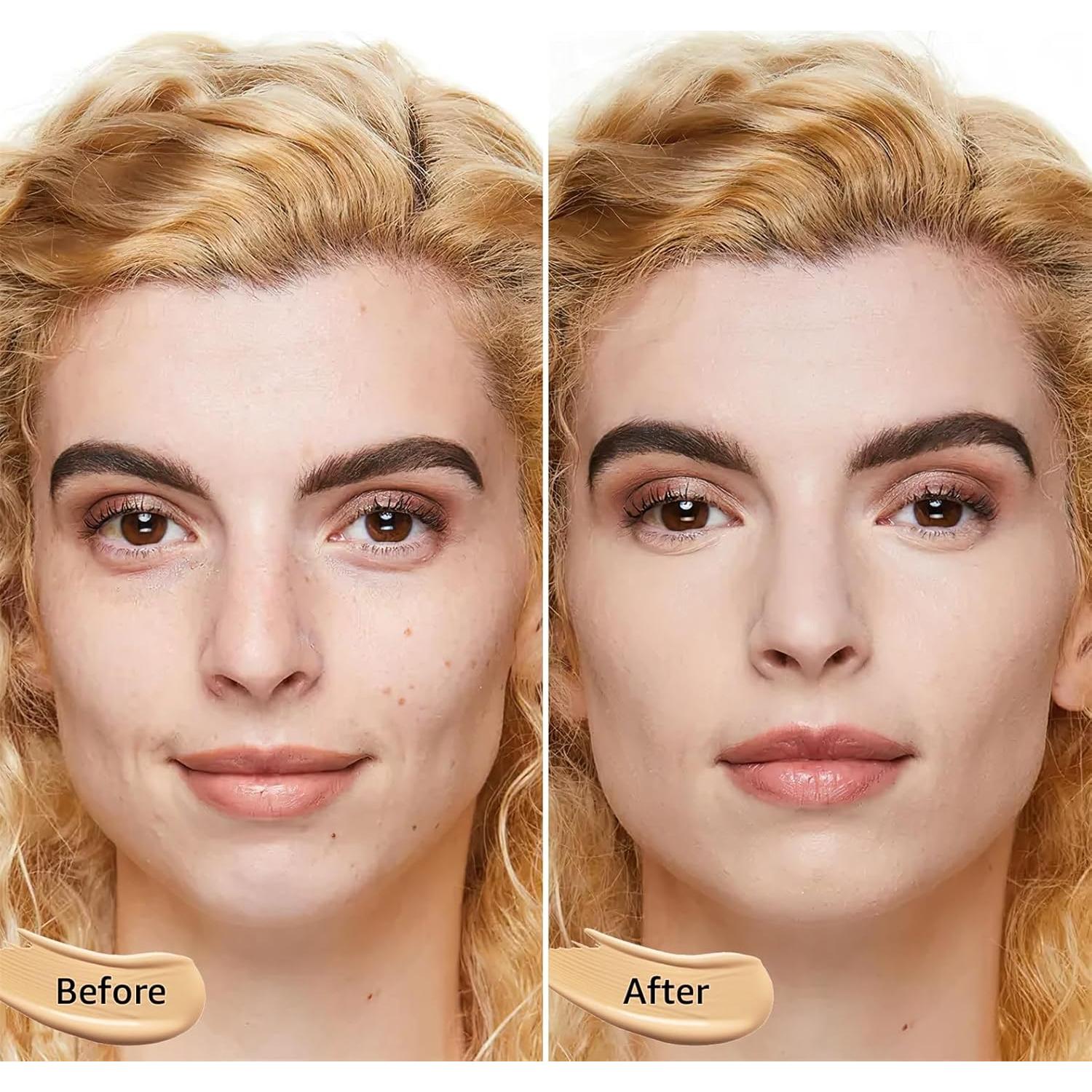 Crema CC OETUIOW Marfil - Hidratante Corrector 24h para Piel