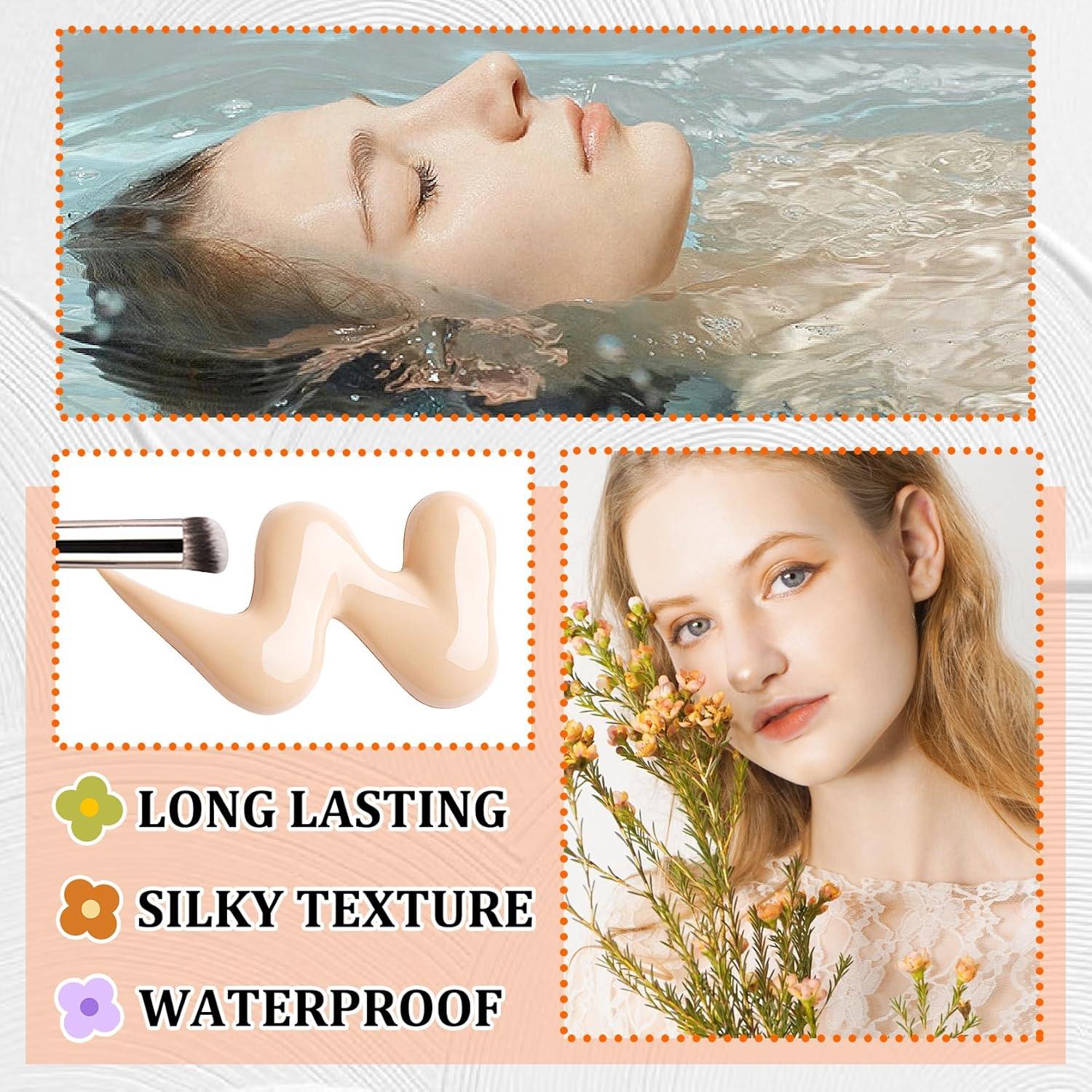 Set de Maquillaje LZYLLS: Base Líquida, Crema BB y CC