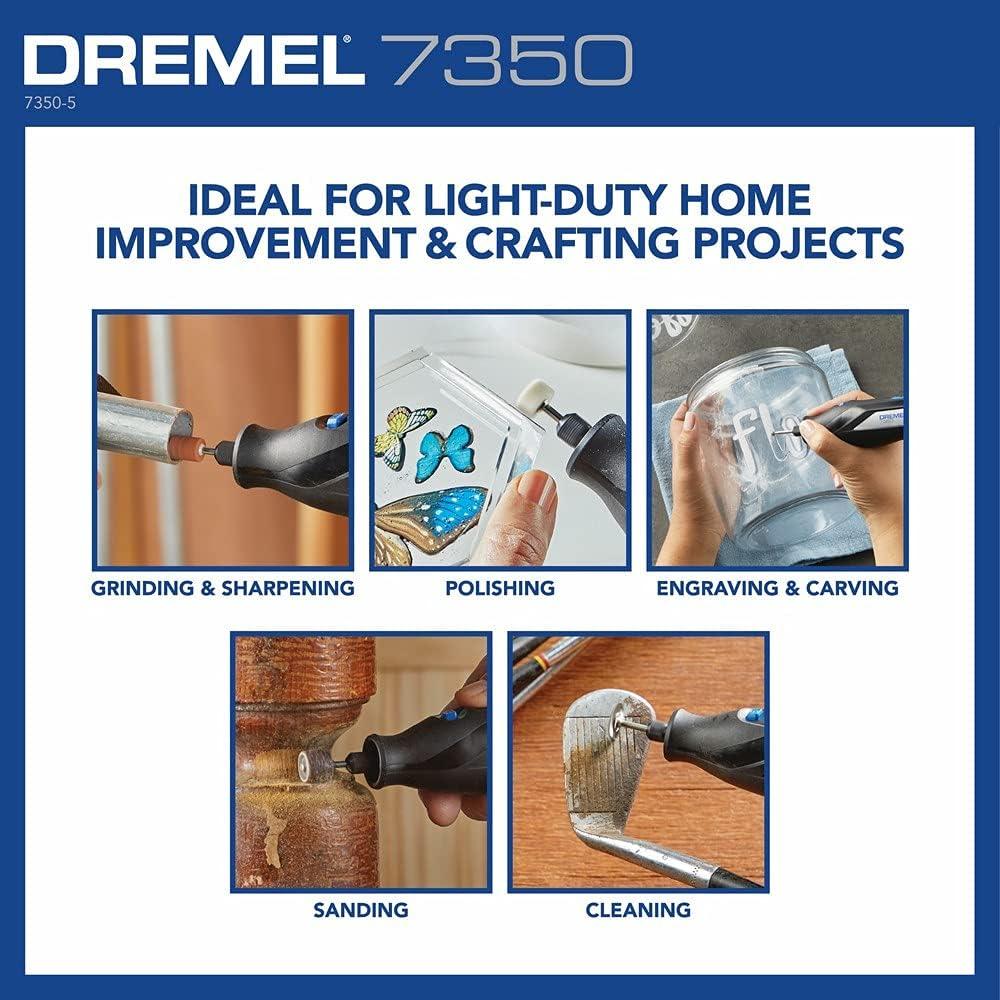 Dremel 7350-5 Herramienta Rotativa Inalámbrica 4V con Accesorios