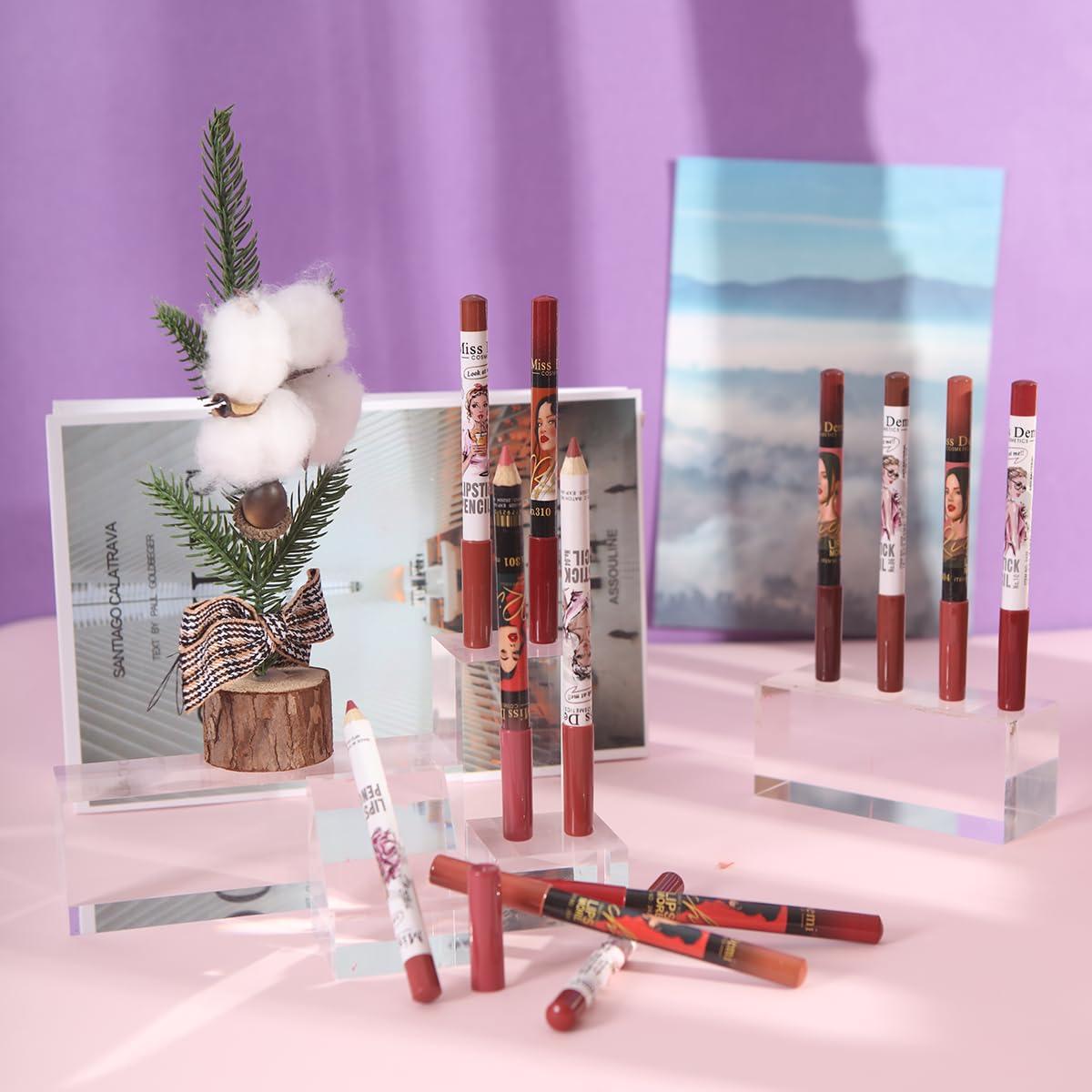 Juego de 12 Lápices Delineadores de Labios Katiluxiya - Color 03