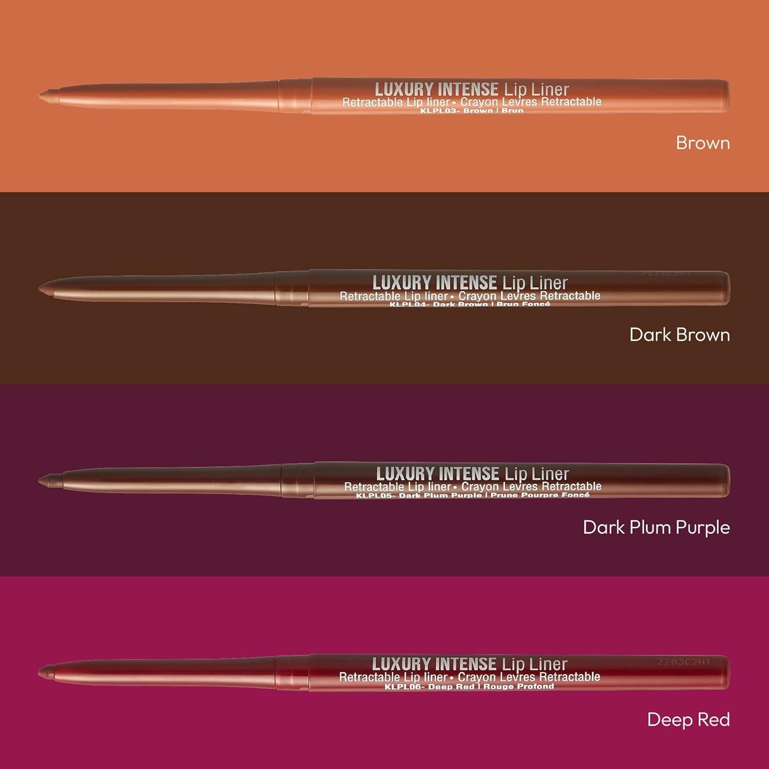 Lápiz Labial Profesional Ivy - Intenso y Larga Duración 3 PCS