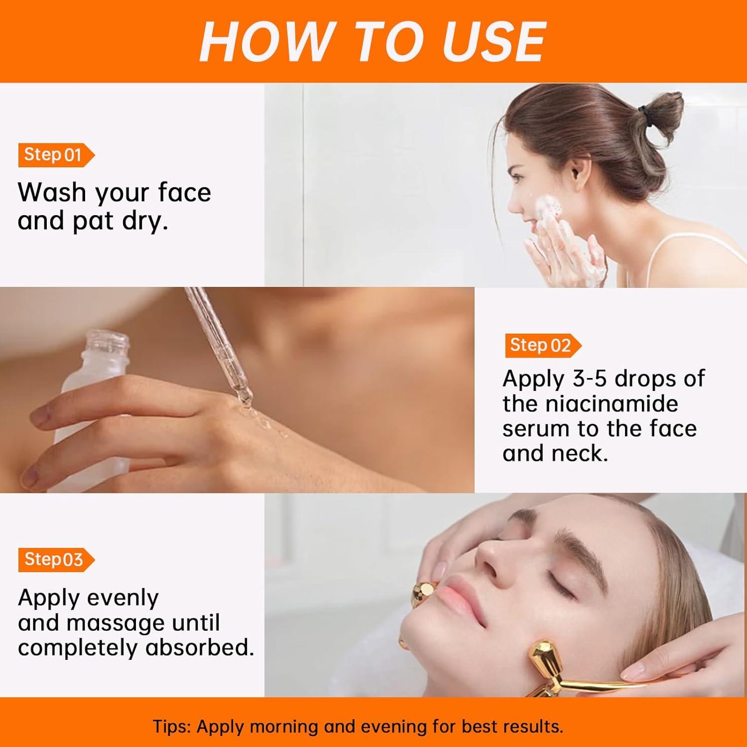 Suero Hidratante Facial Niacinamida 10% + Zinc 1% 82g