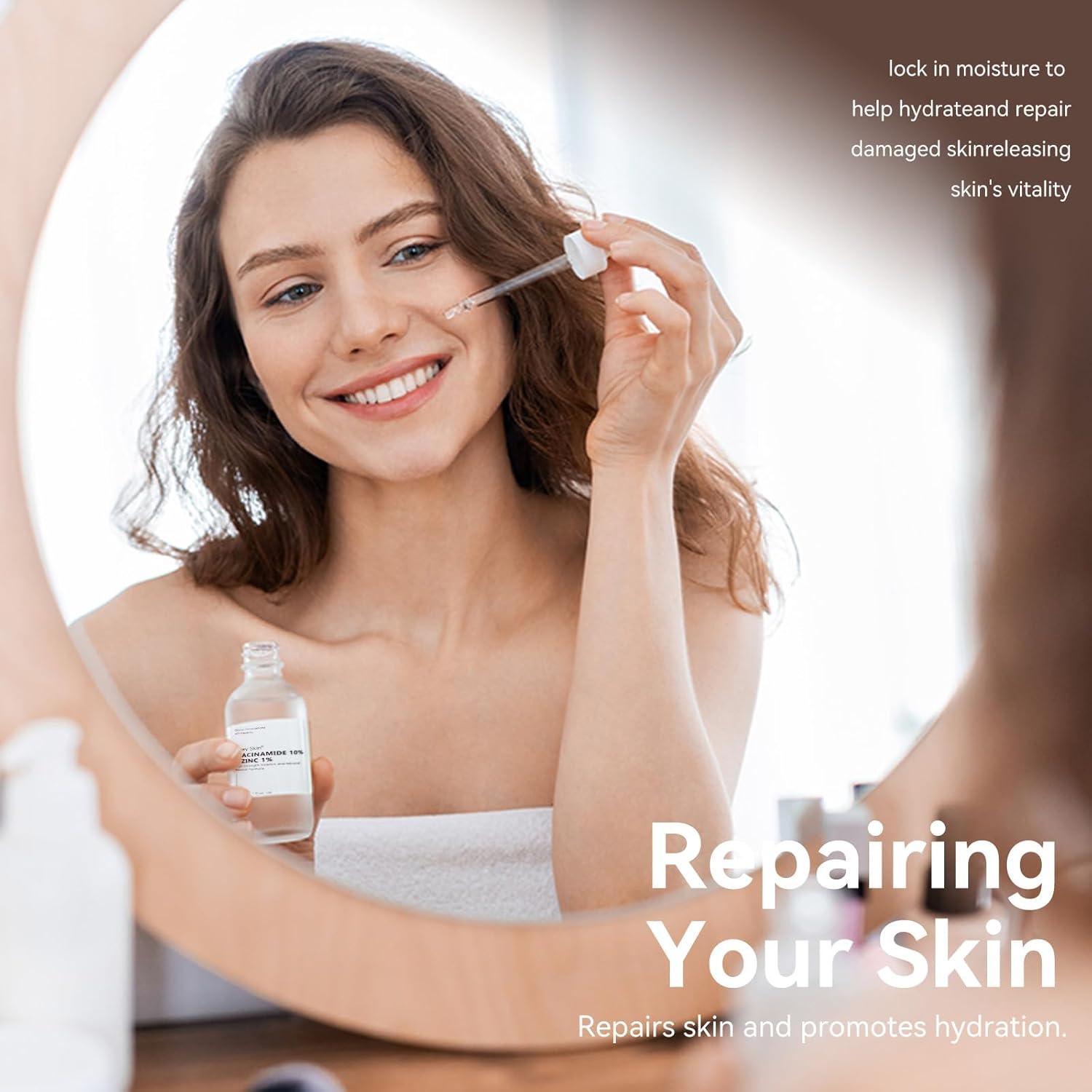 Suero Facial Niacinamida 10% + Zinc 1% 30ml - Control de Aceite y Acné