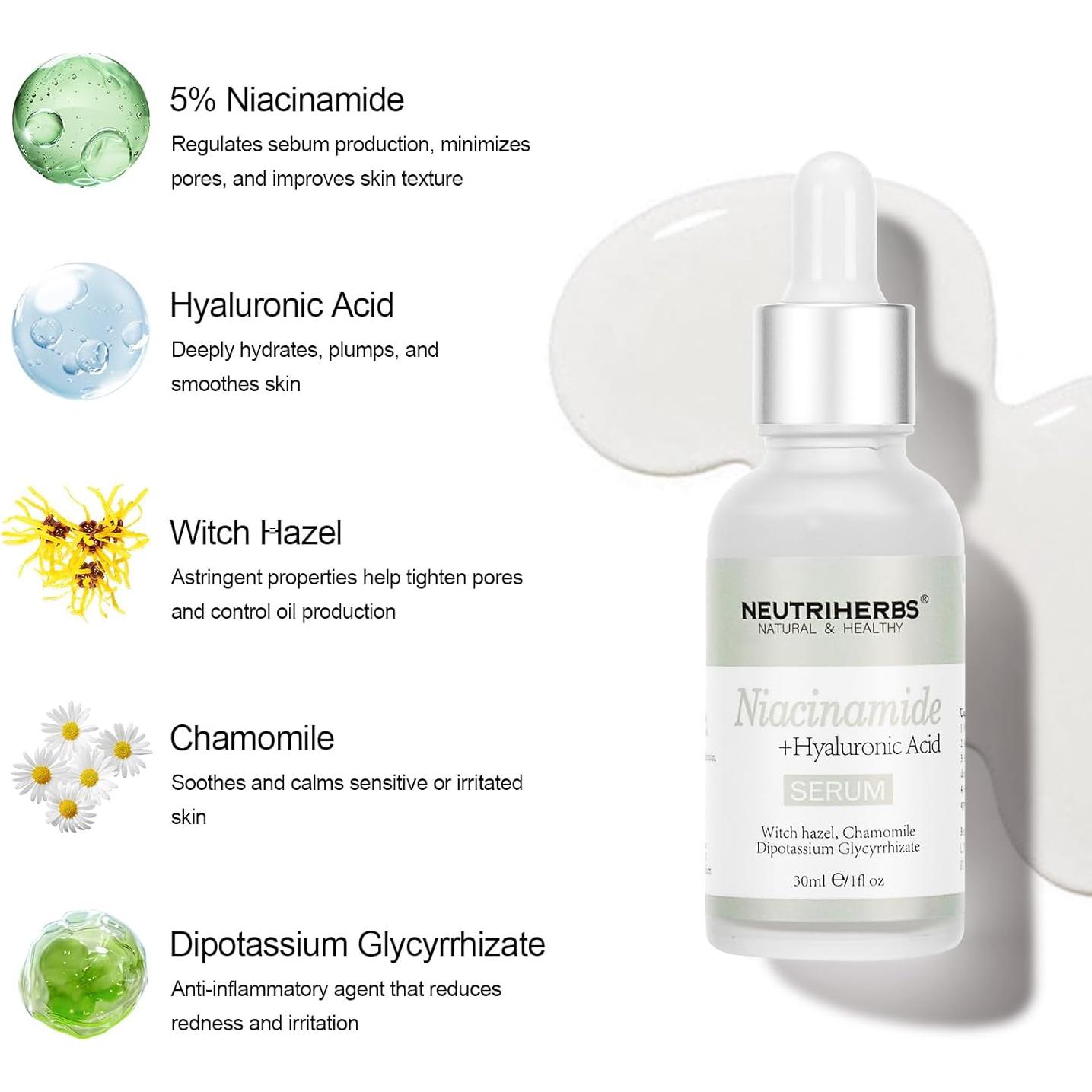 Suero de Niacinamida 5% The Ordinary - Control de Aceite Facial