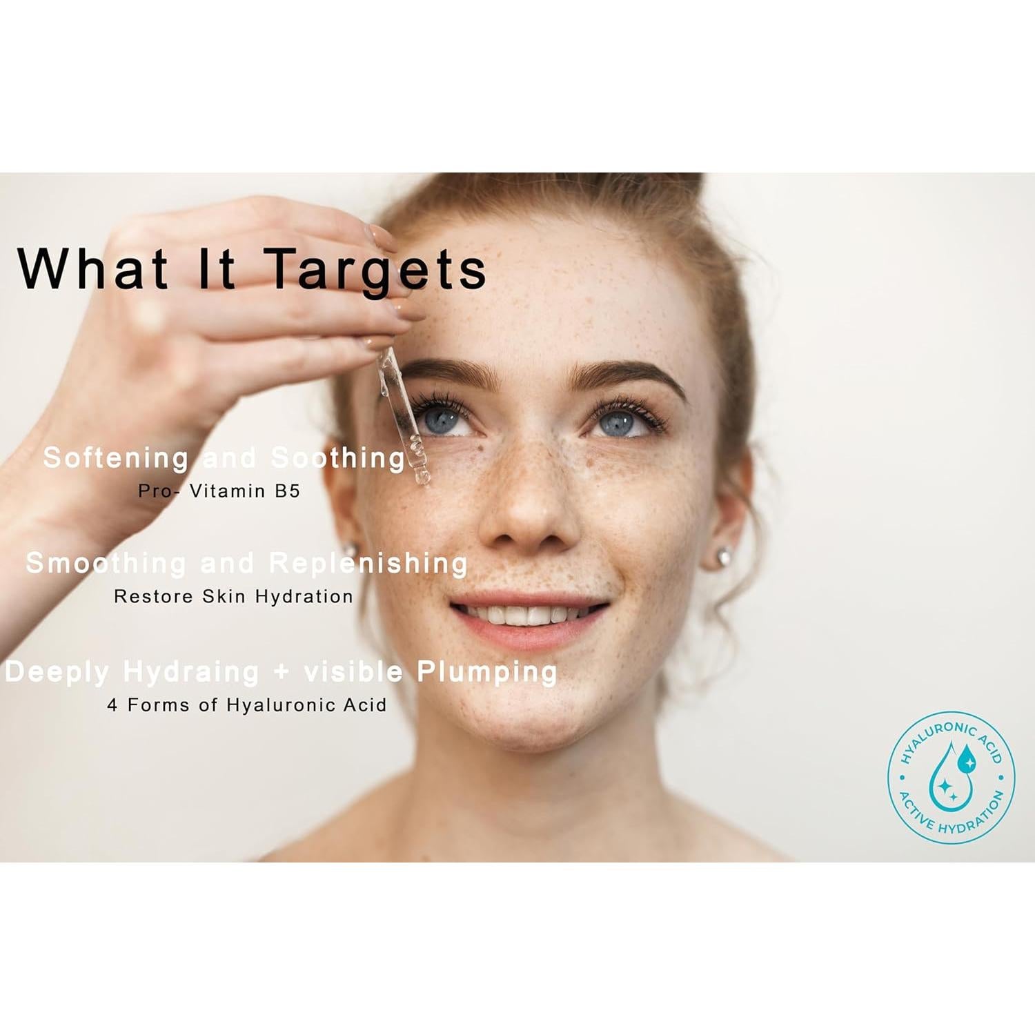 Conjunto Sueros Faciales Abarcy: Ácido Hialurónico 2% + Niacinamida 10%