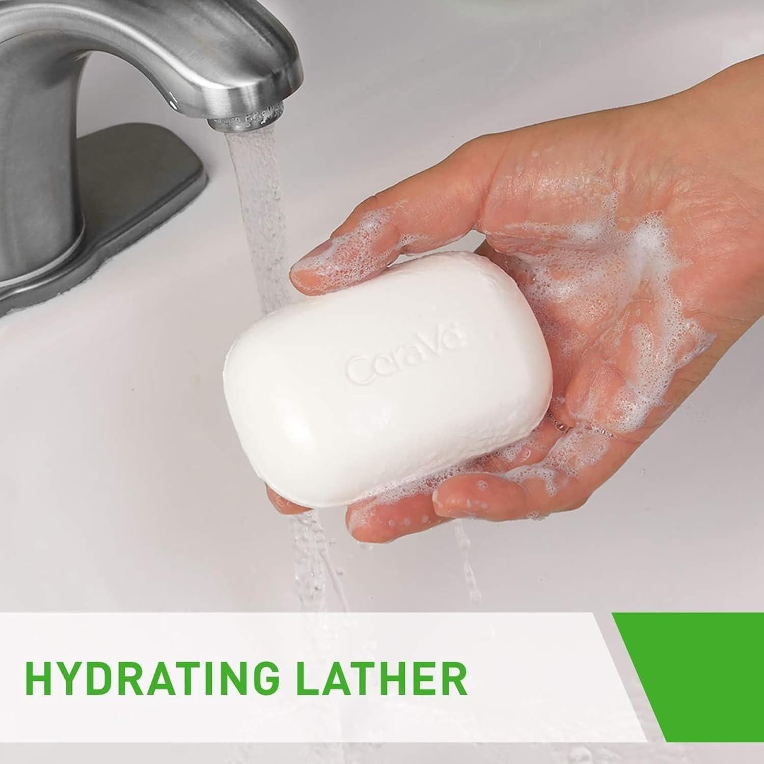 CeraVe Barra Limpiadora Hidratante 127 g - Paquete de 6