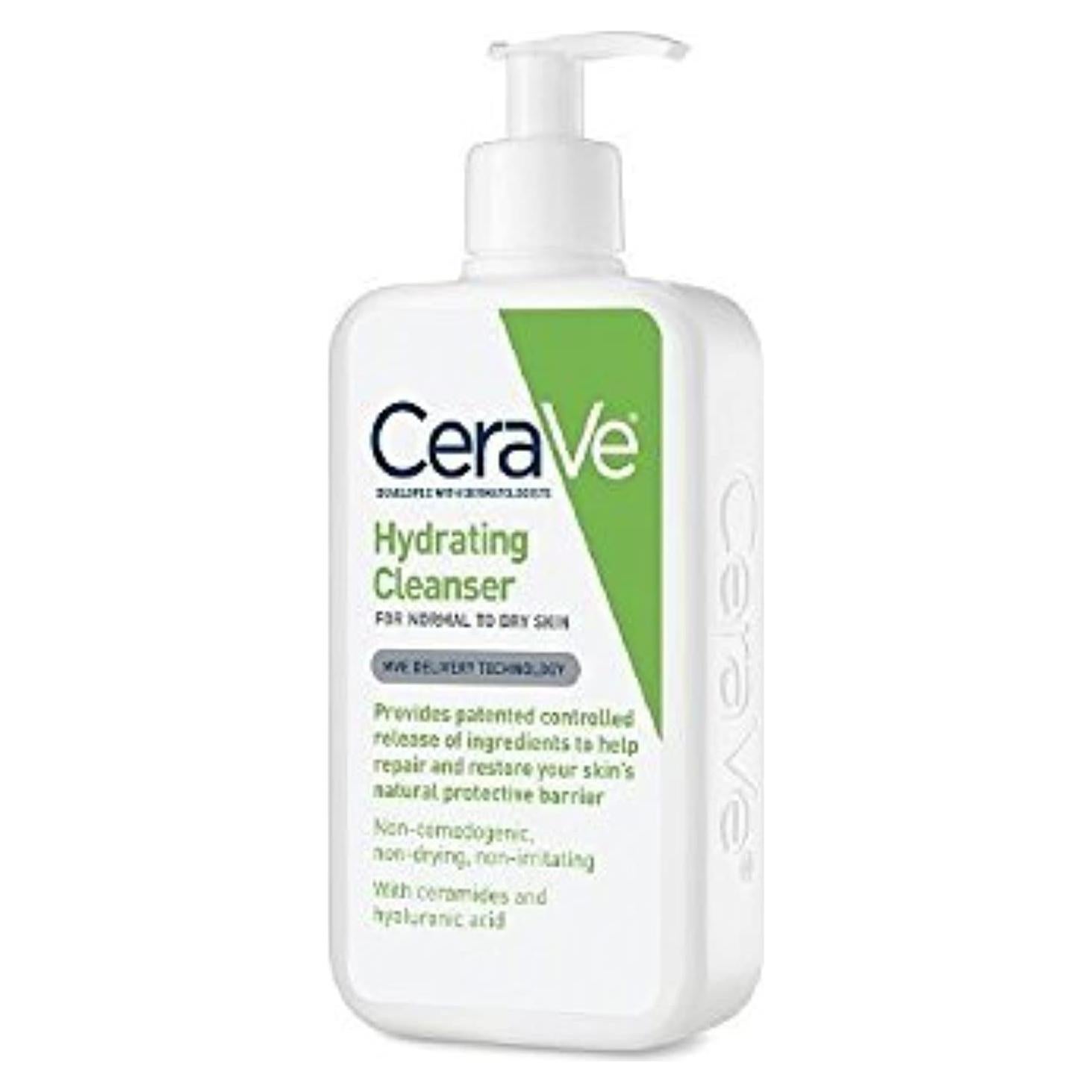 Limpiador Hidratante CeraVe 355 ml Normal a Seco Paquete 6