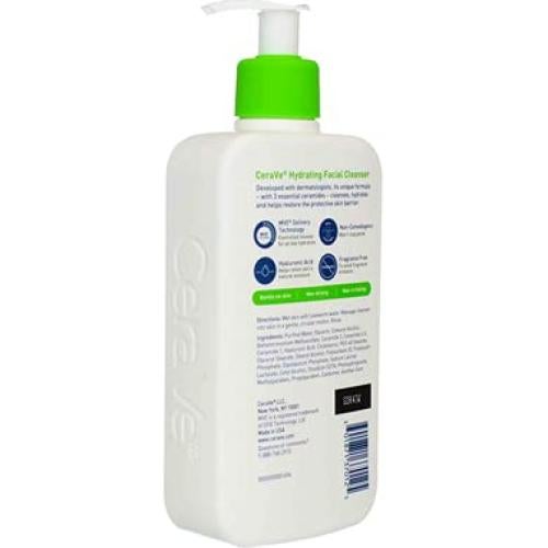 Limpiador Facial Hidratante CeraVe 355ml - Paquete de 5