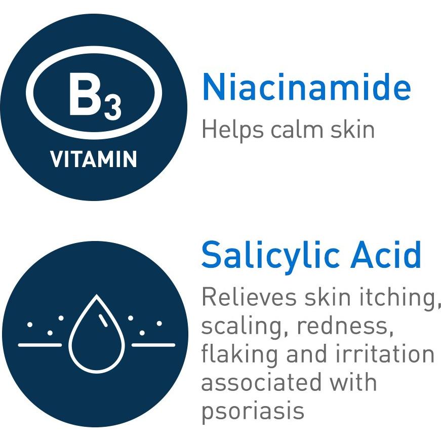 Limpiador CeraVe para Psoriasis 226g - Ácido Salicílico y Láctico