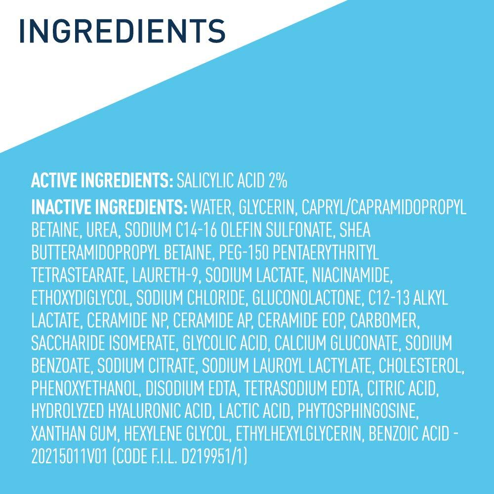 Limpiador CeraVe para Psoriasis 226g - Ácido Salicílico y Láctico