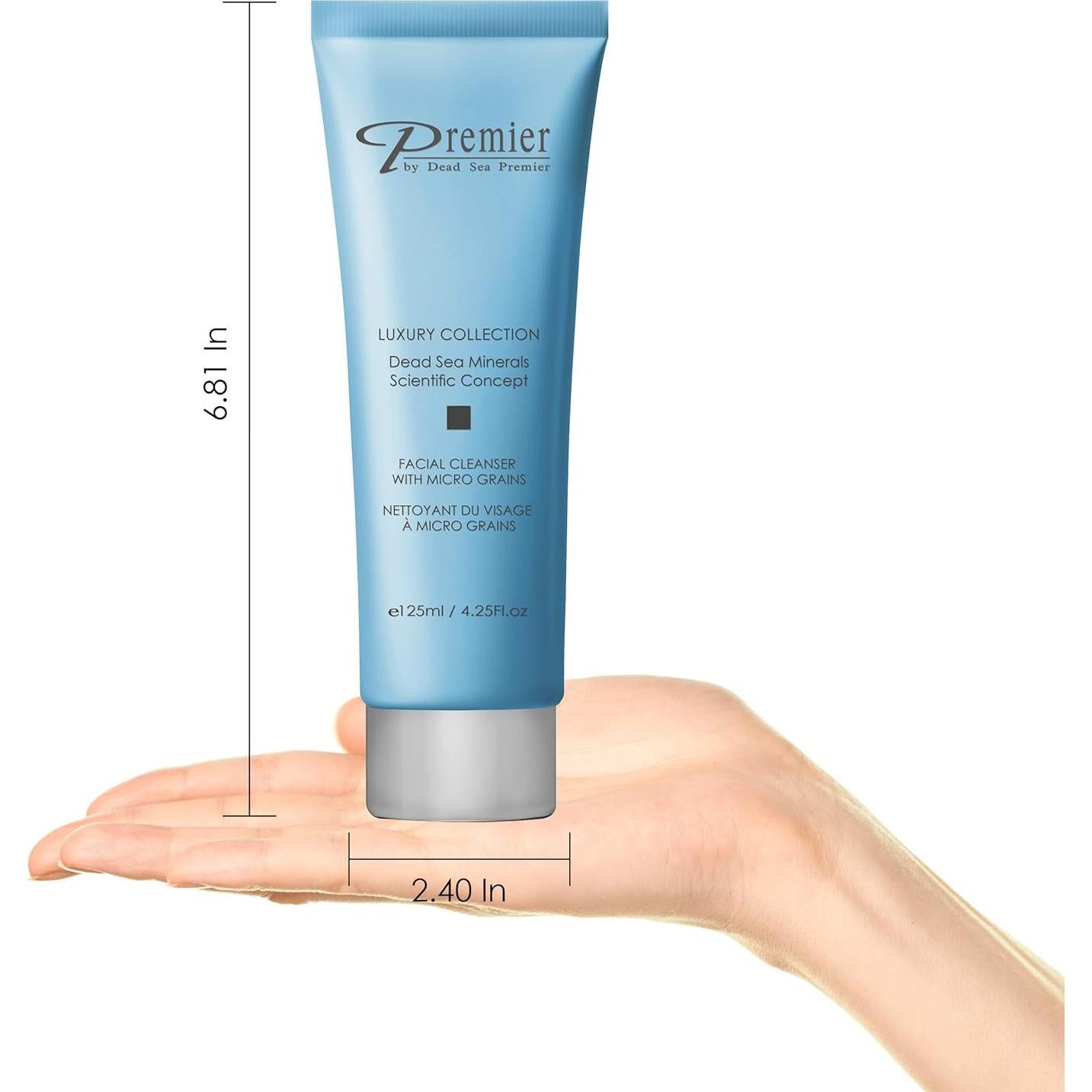 Limpiador Facial Premier Mar Muerto 136g - Exfoliante Suave