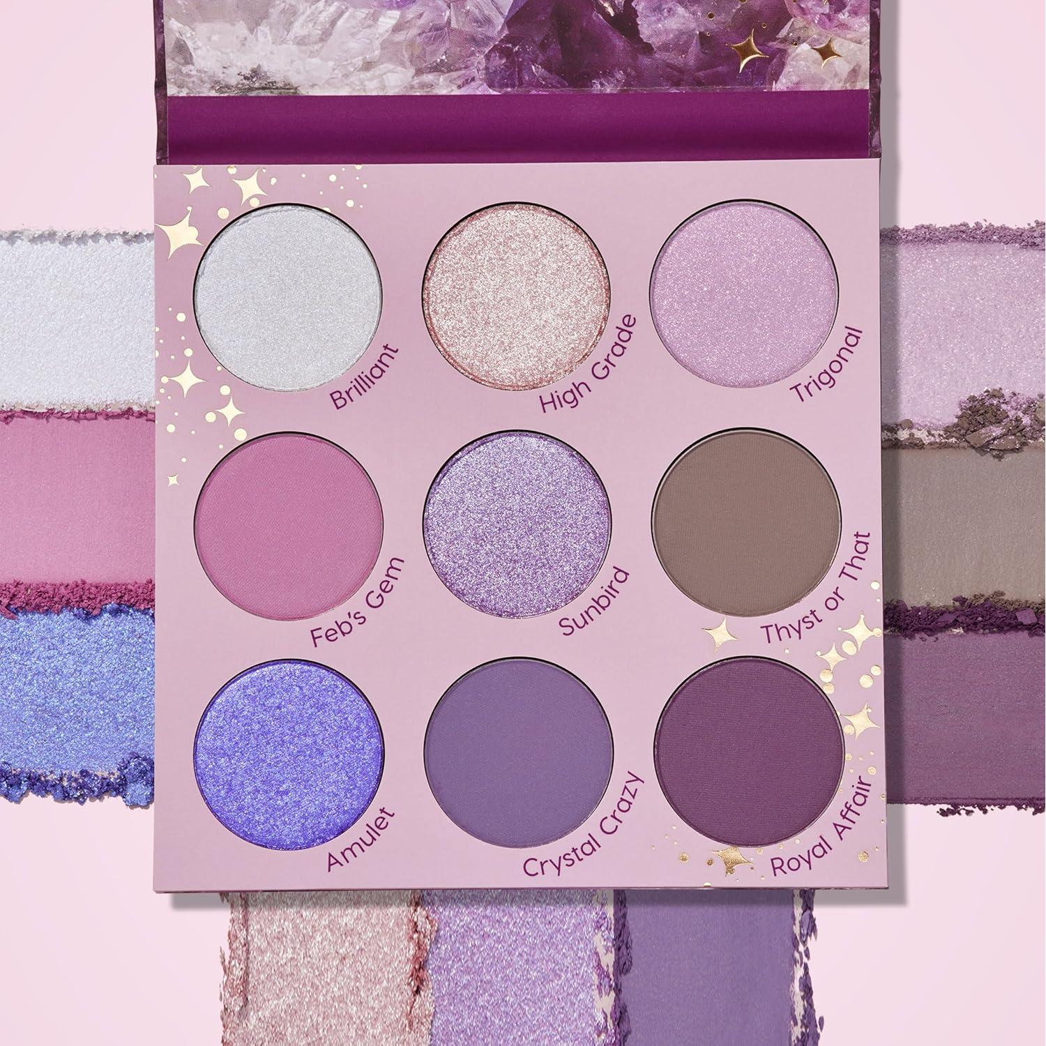 Paleta de Sombras ColourPop All Amethyst - 8.5 g - Metálico