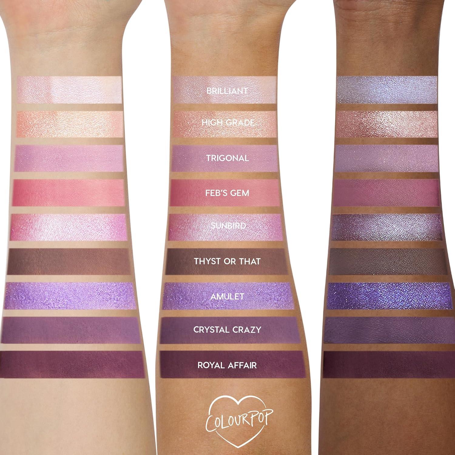 Paleta de Sombras ColourPop All Amethyst - 8.5 g - Metálico