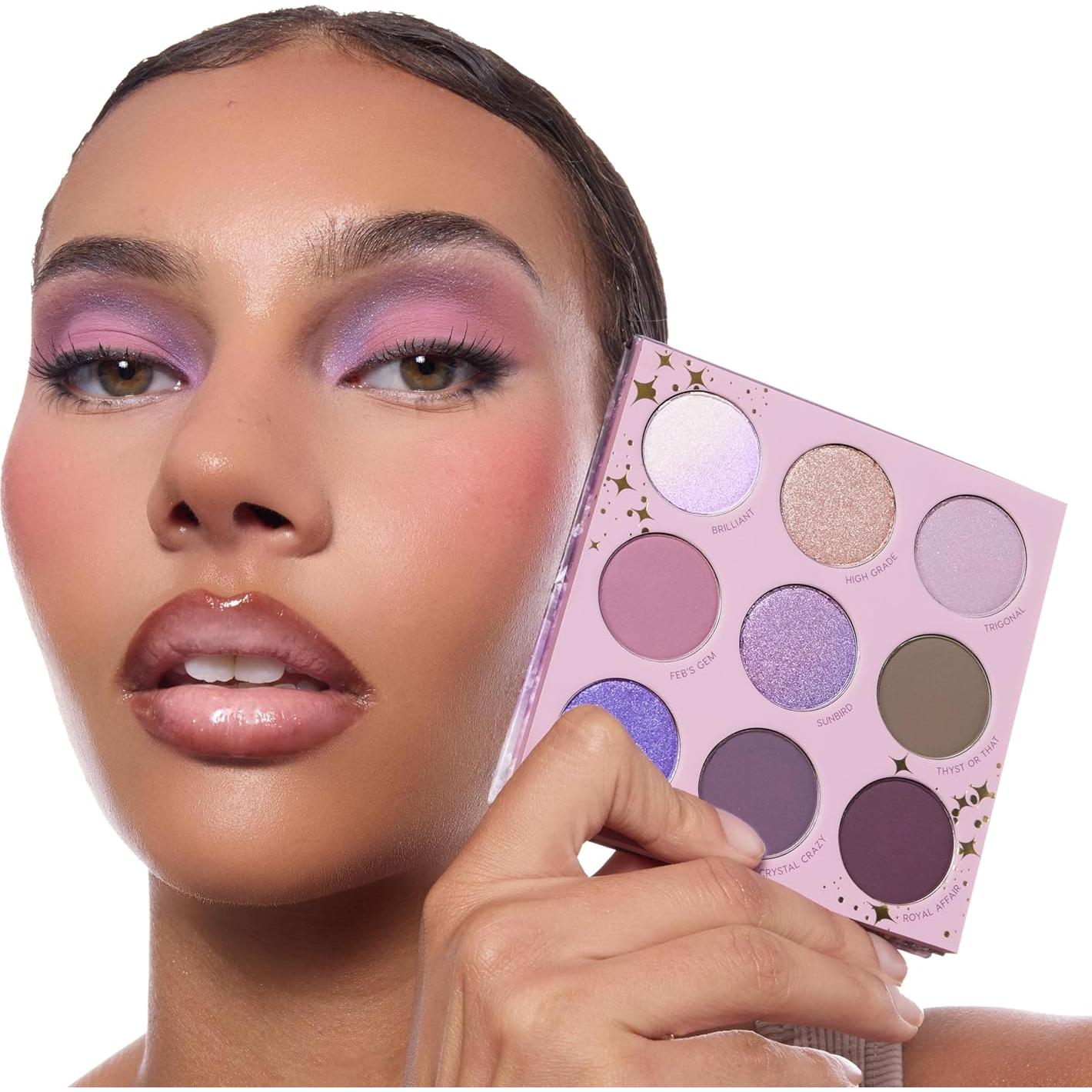 Paleta de Sombras ColourPop All Amethyst - 8.5 g - Metálico