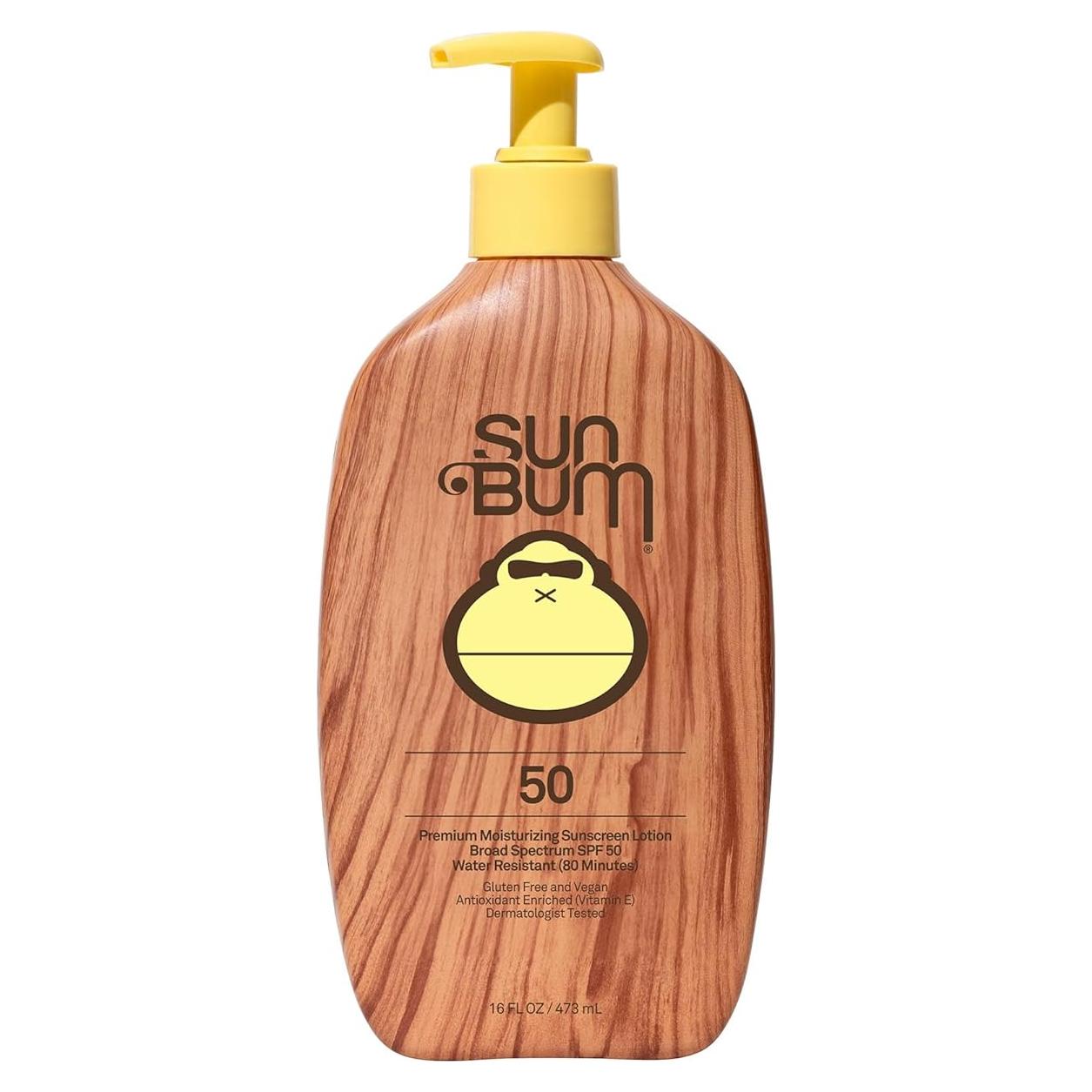 Protector Solar Sun Bum Original SPF 50 - 473 ml Hidratante
