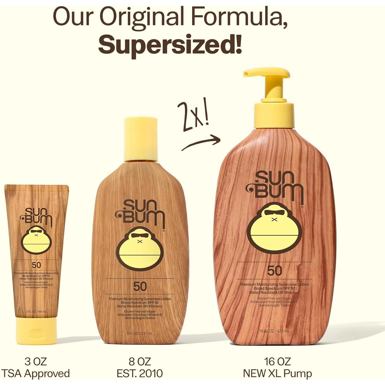 Protector Solar Sun Bum Original SPF 50 - 473 ml Hidratante