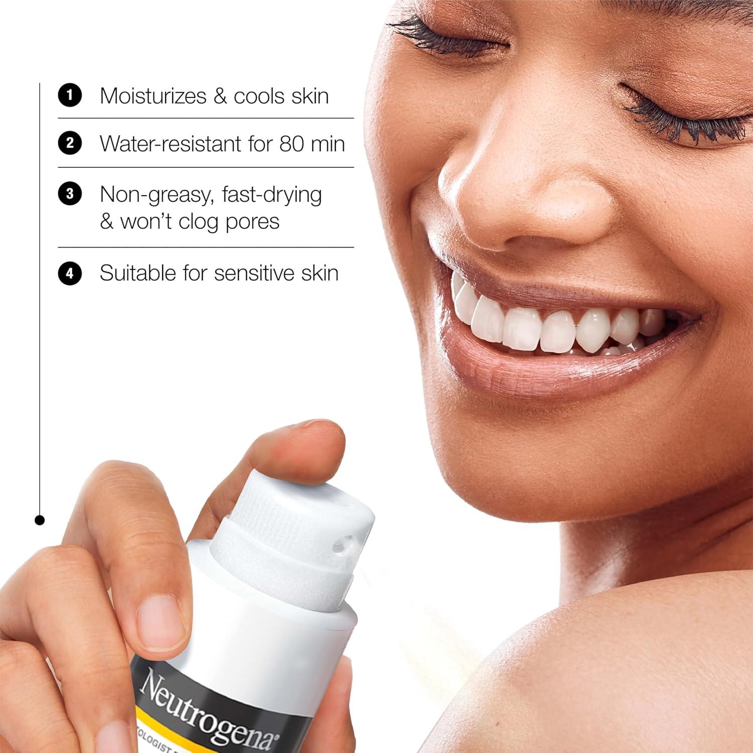 Spray Protector Solar Neutrogena Clear Body SPF 50 170 g