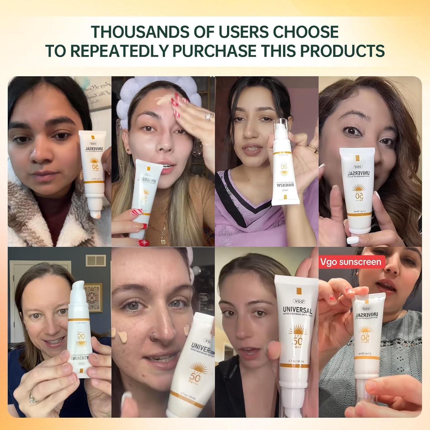 Protector Solar Tinteado VGO SPF 50 Hidratante 50g