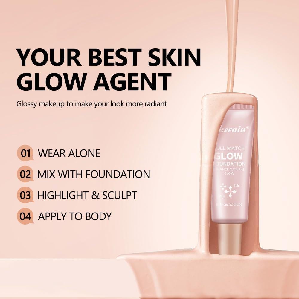 Iluminador Brillante Natural Glotion BANGFENG 39.7 ml Hidratante