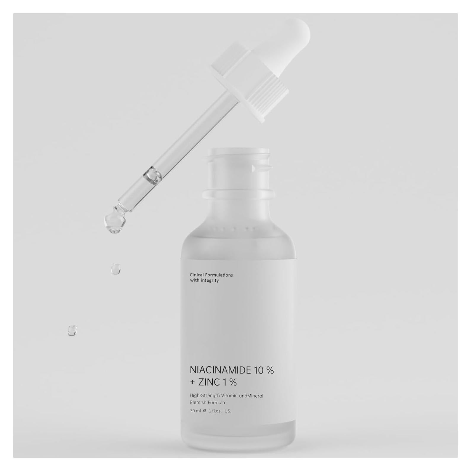 Suero Facial de Niacinamida 10% + Zinc 1% MIZEEYE 30ml