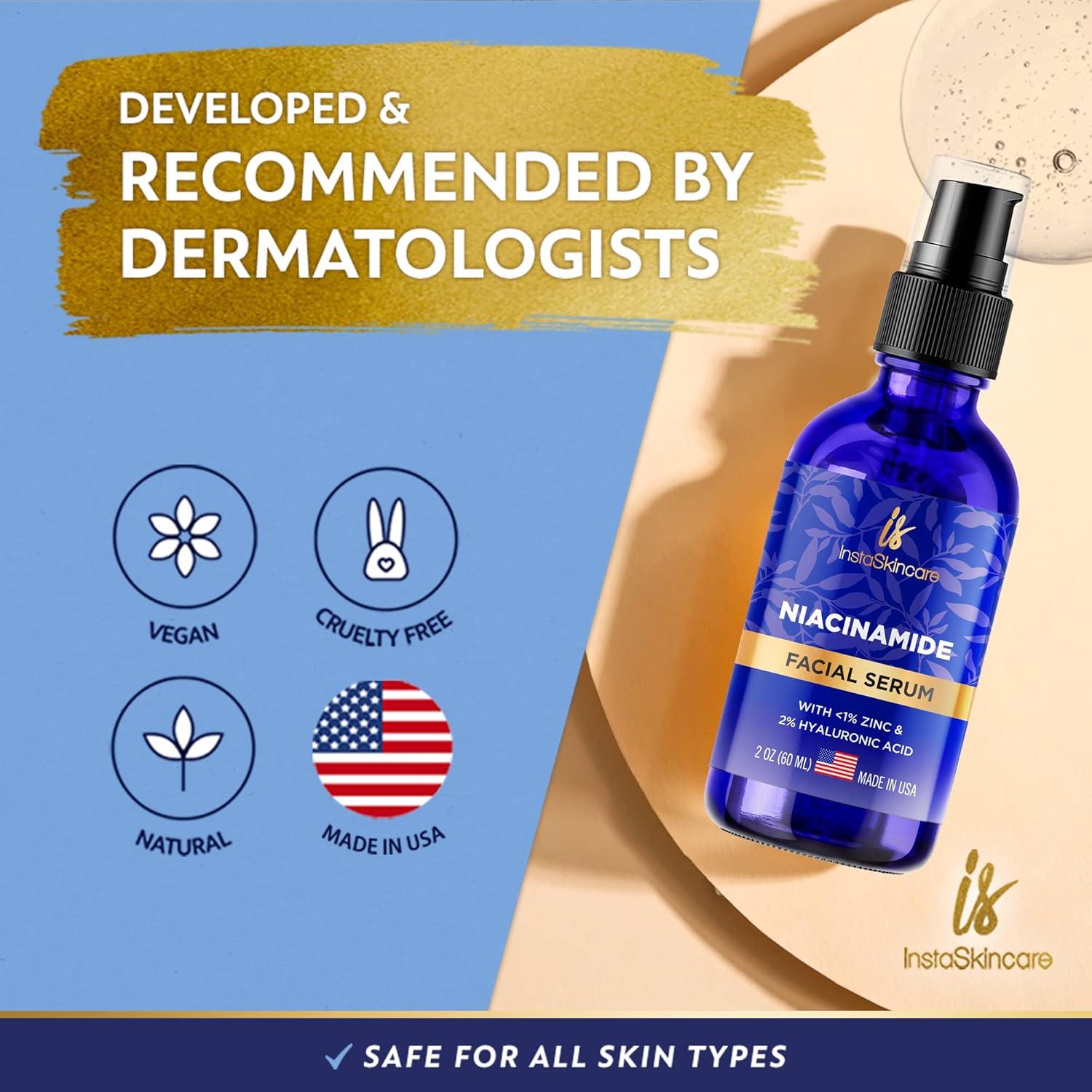 Suero de Niacinamida 10% con Zinc 1% InstaSkincare 60ml
