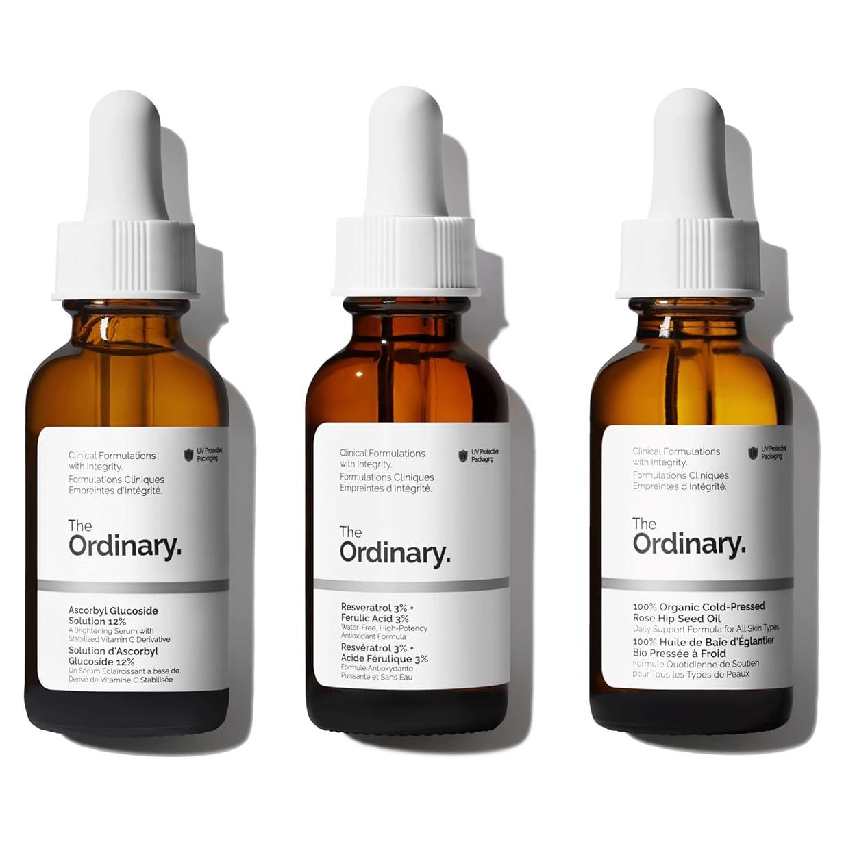 Set Antioxidante The Ordinary - Cuidado Piel 12% Vitamina C