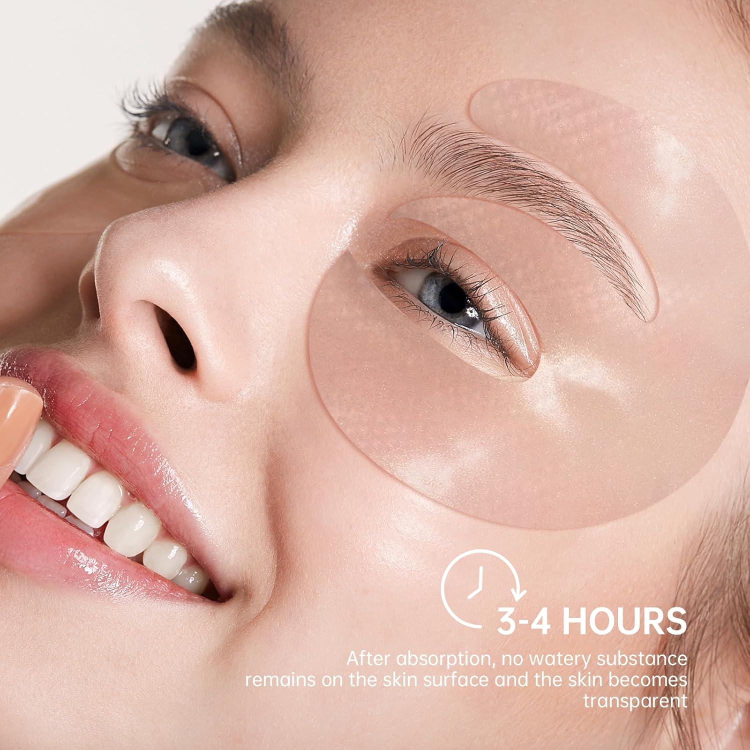 Parches para Ojos Novoy Bio-Colágeno Real 14 Piezas 6-en-1