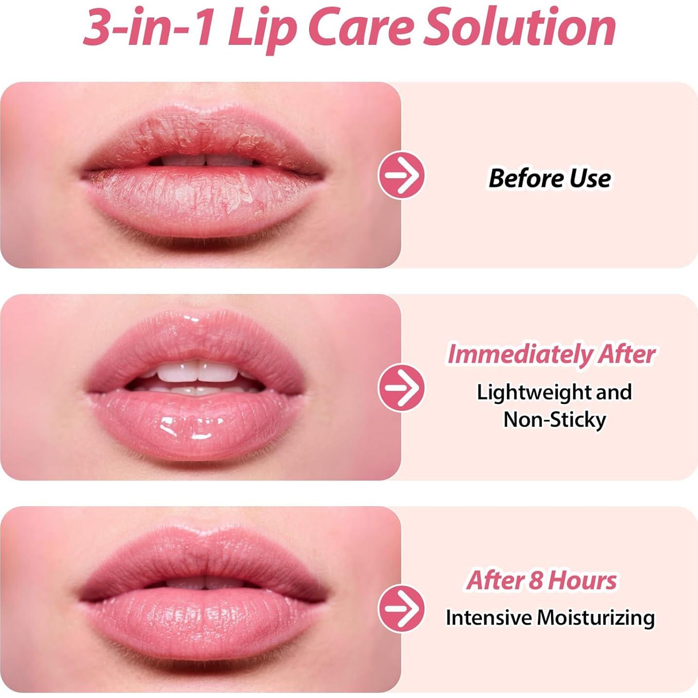 Mascarilla Labial Nocturna Obisesio 20g Hidratante con Escualano