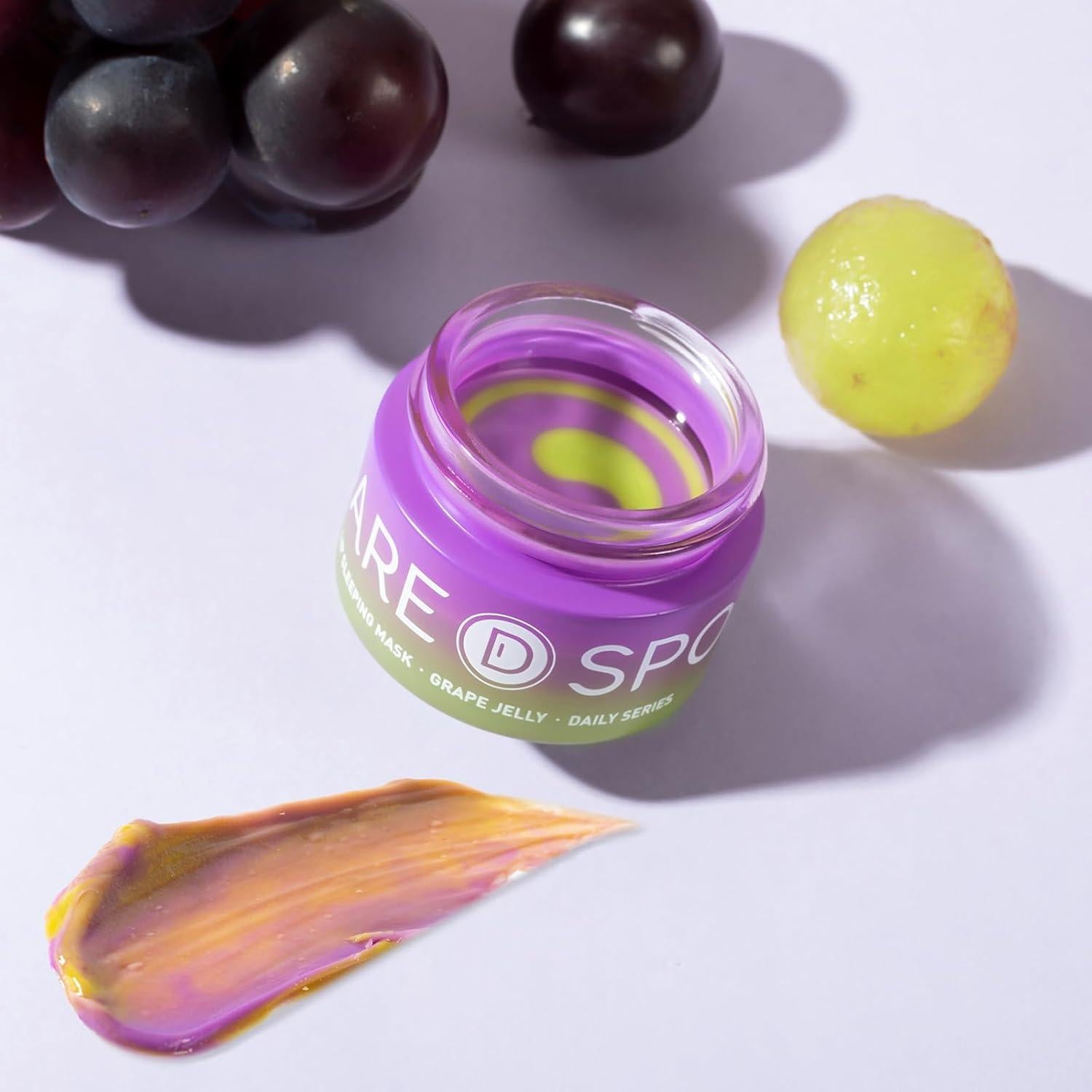 Mascarilla Labial Gel Uva SPODARE 12.4 ml - Hidrata y Repara