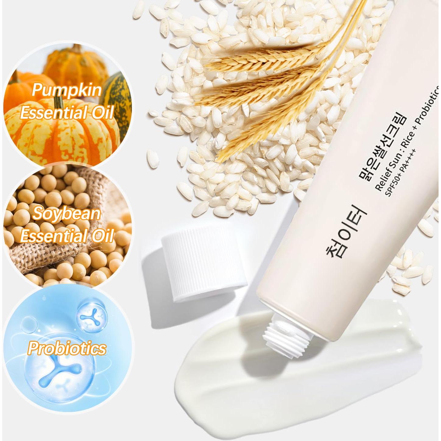 Protector Solar Coreano ANRUI SPF50 PA++++ 60g - Todos Tipos de Piel