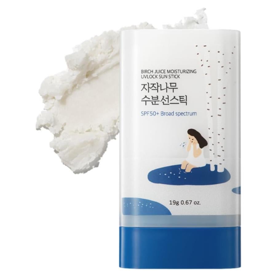 ROUND LAB Stick Solar Hidratante SPF 50 para Cara y Cuerpo 19g