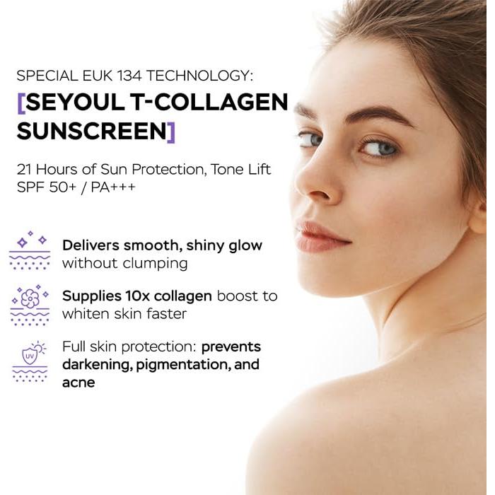 Suero Solar T-Collagen Stemcell SPF50+ PA++++ 4 Botellas