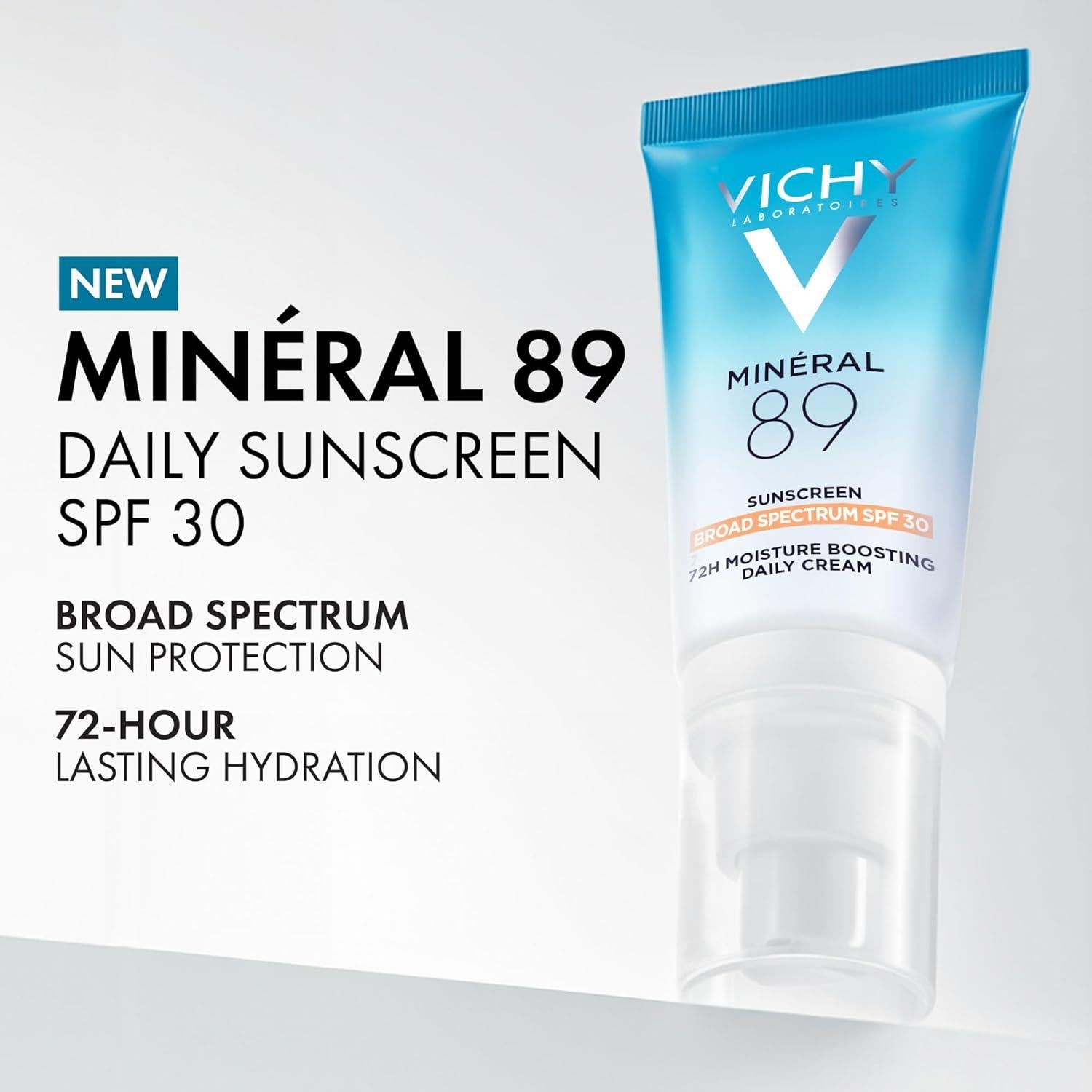 Protector Solar Facial Vichy Mineral 89 SPF 30 75g