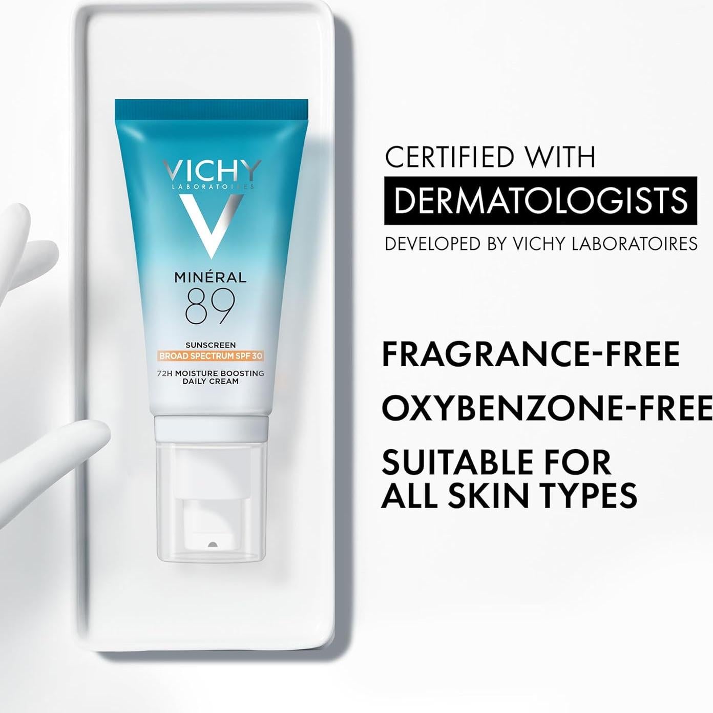 Protector Solar Facial Vichy Mineral 89 SPF 30 75g