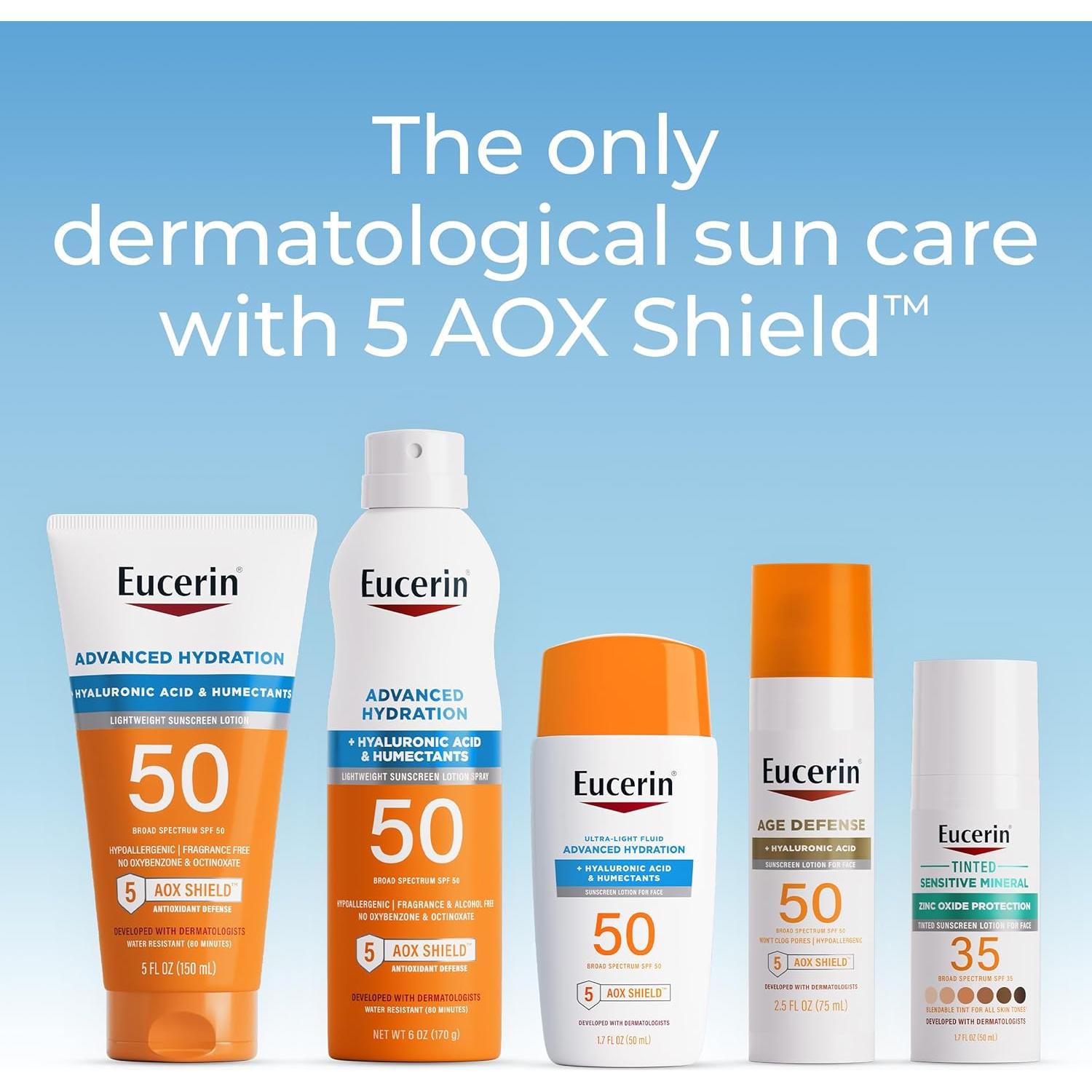 Eucerin Protector Solar Facial Ultra Ligero SPF 50 - 50 ml