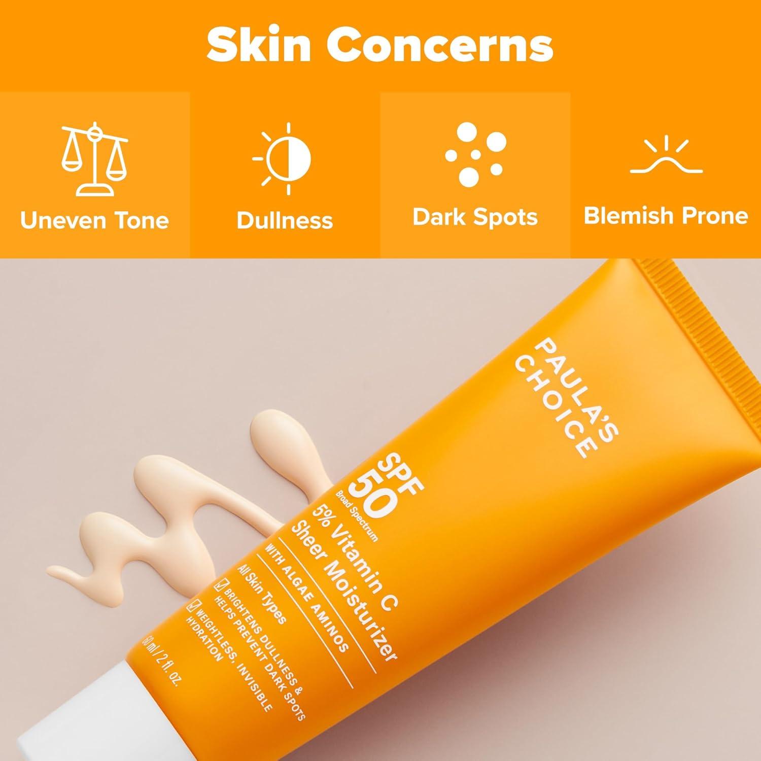 Protector Solar Paula's Choice SPF 50 con Vitamina C 56.7g
