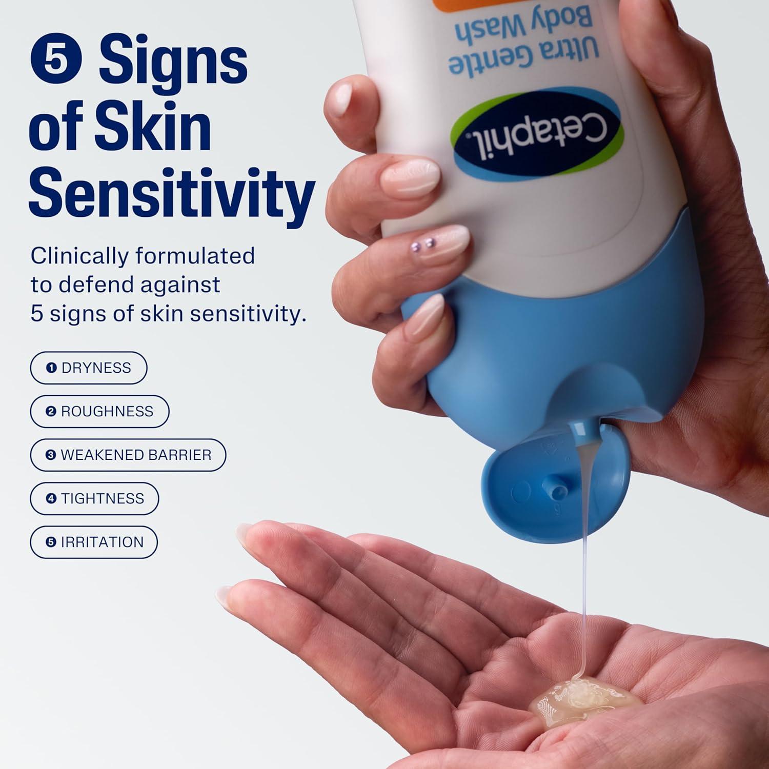 Gel de Baño Cetaphil Ultra Gentle 500ml Piel Sensible Aloe Vera