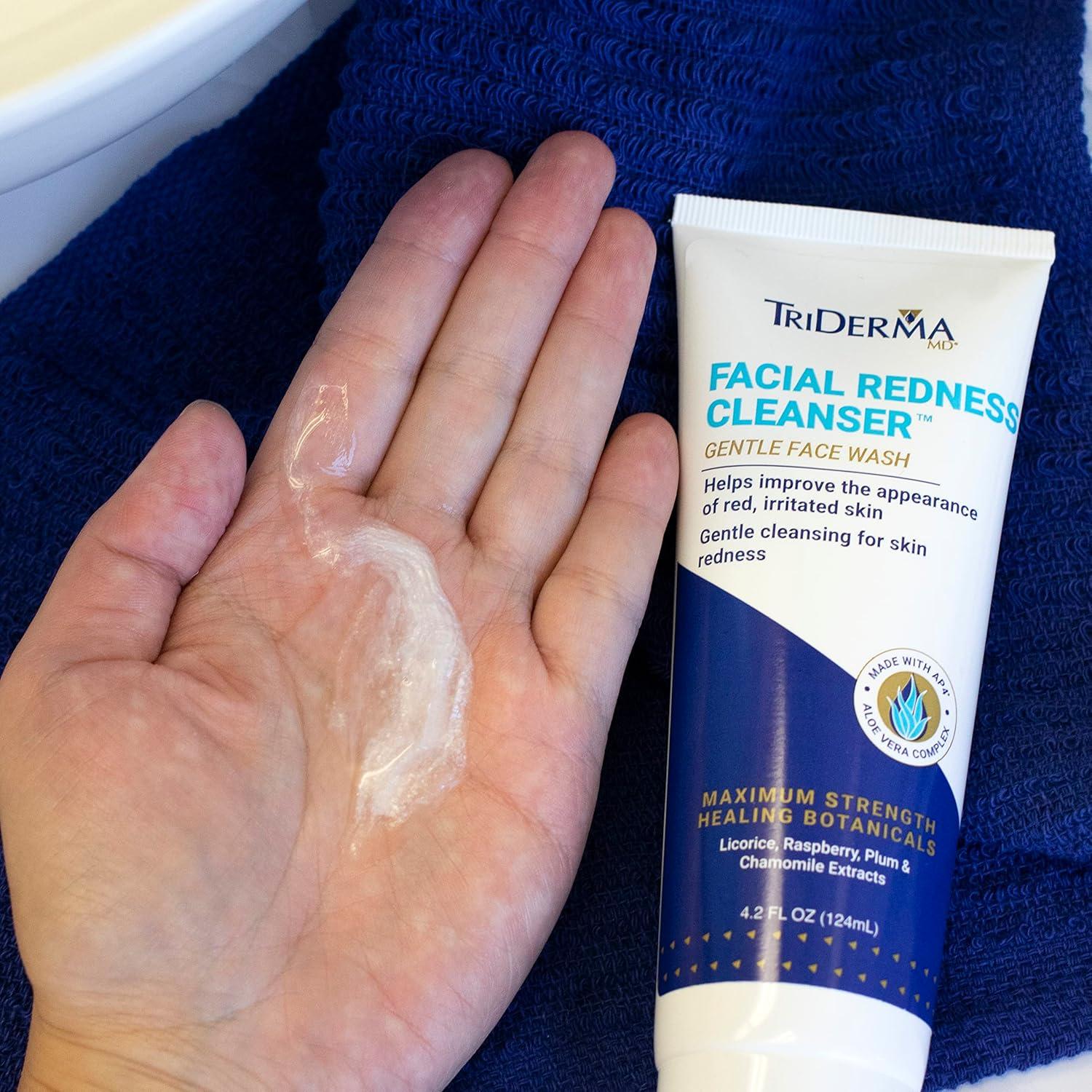 Limpiador Facial TriDerma para Enrojecimiento 119g Piel Sensible