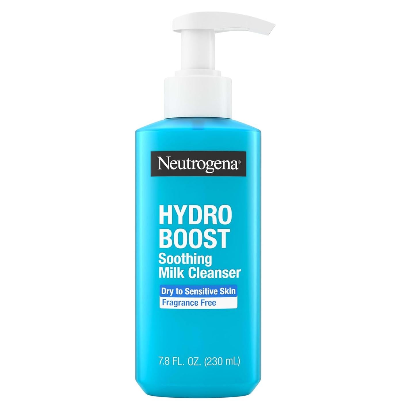 Limpiador Facial Neutrogena Hydro Boost 230 ml - Suave y Sin Fragancia