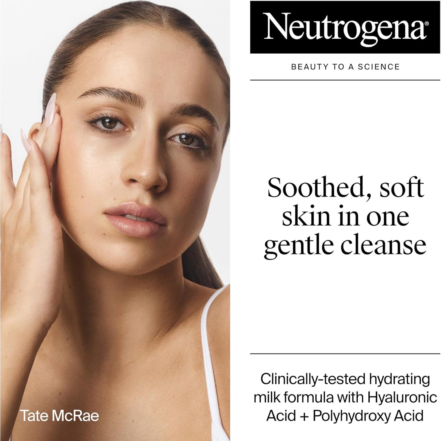 Limpiador Facial Neutrogena Hydro Boost 230 ml - Suave y Sin Fragancia