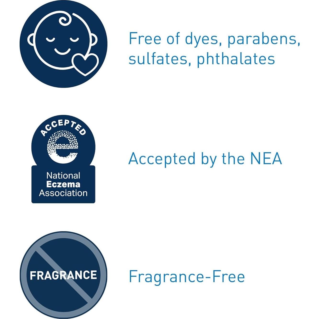 CeraVe Jabón y Champú para Bebés 2 en 1 Sin Fragancia 236ml