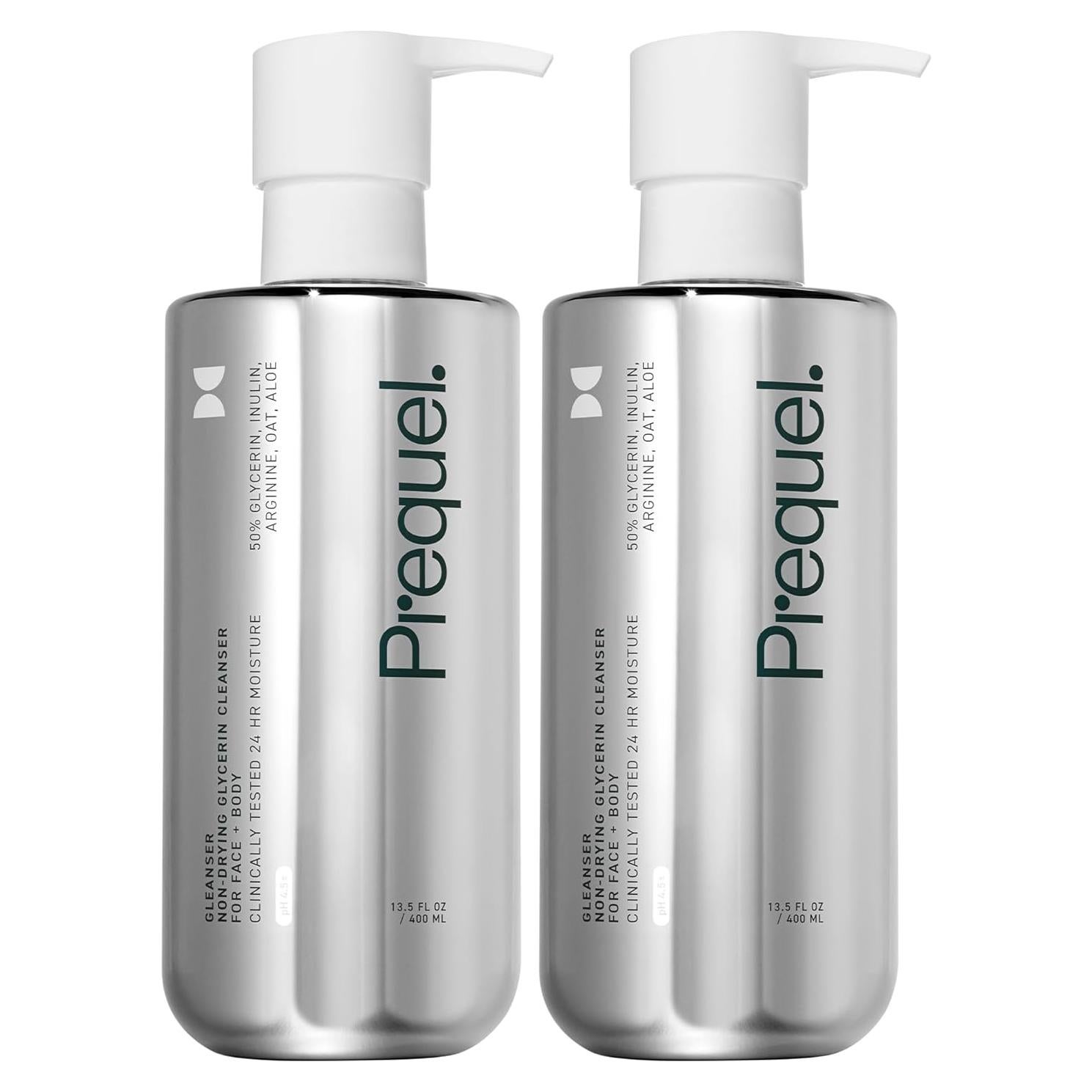 Limpiador Facial Hidratante Prequel 400ml - Sin Fragancia