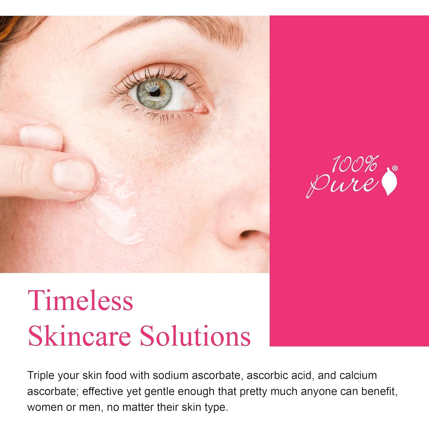 Polvo de Vitamina C 100% PURO 9.92g - Suero Facial Antioxidante