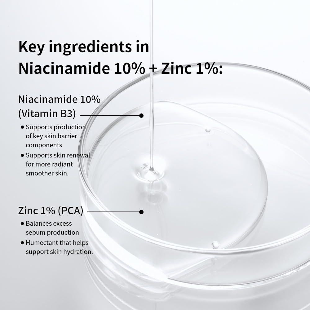 Suero Facial Niacinamida 10% + Zinc 1% XMEECOS 30ml