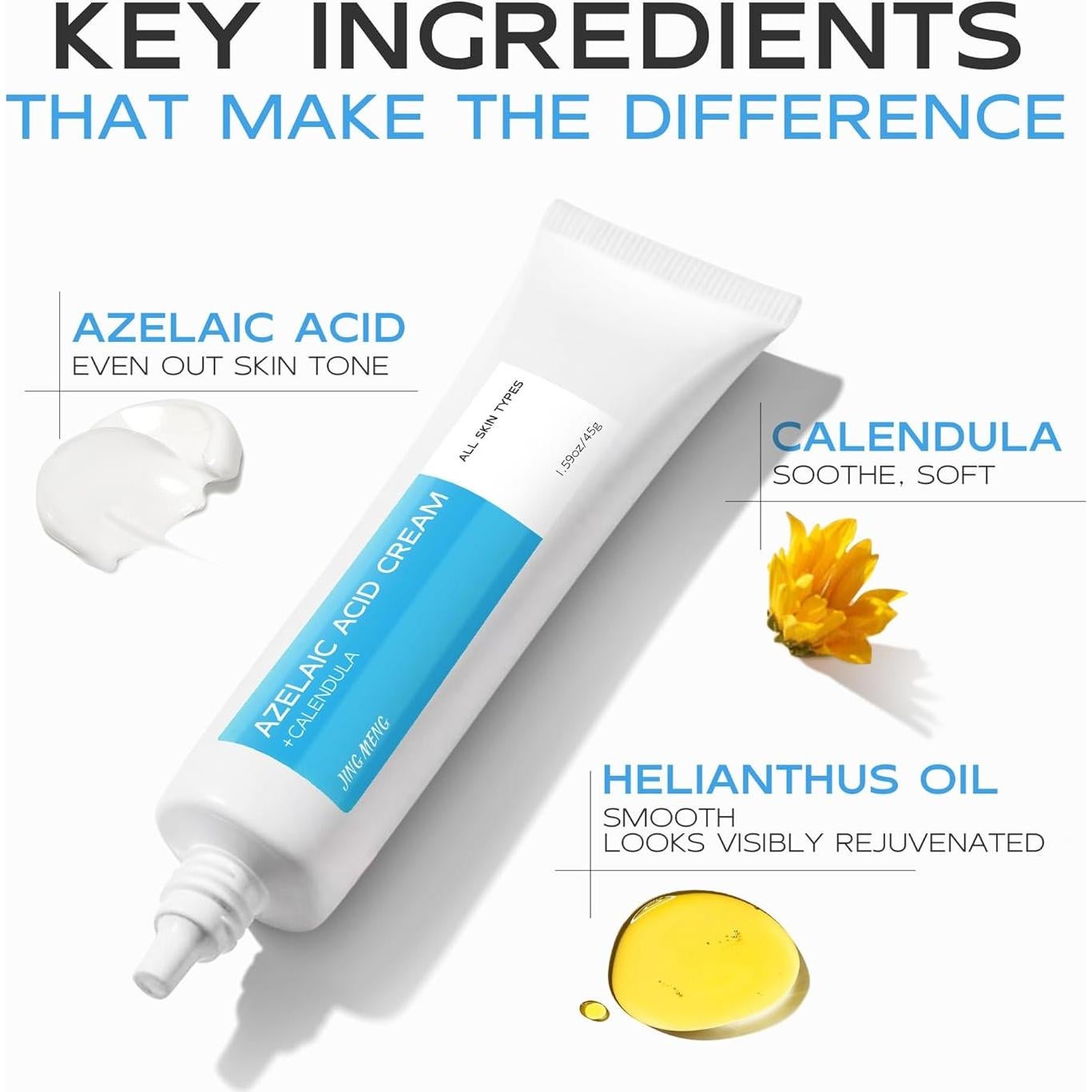 Sérum Corrector de Manchas Oscuras 10% Ácido Azelaico QINGMINGFU