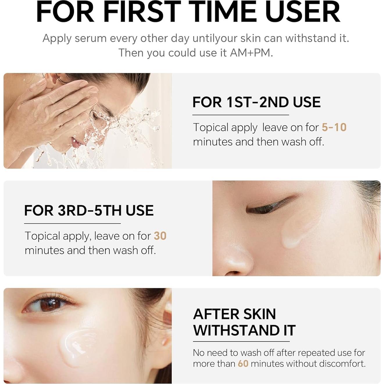 Sérum Corrector de Manchas Oscuras 10% Ácido Azelaico QINGMINGFU