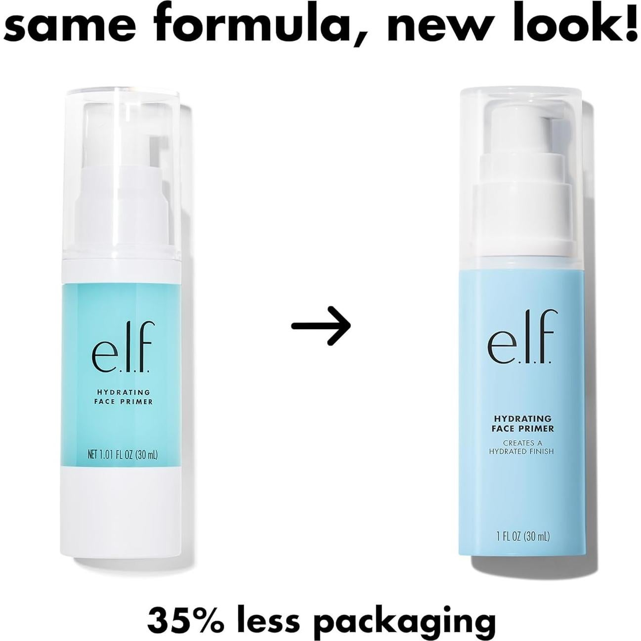 e.l.f. Primer Hidratante para el Rostro 30 ml - Larga Duración