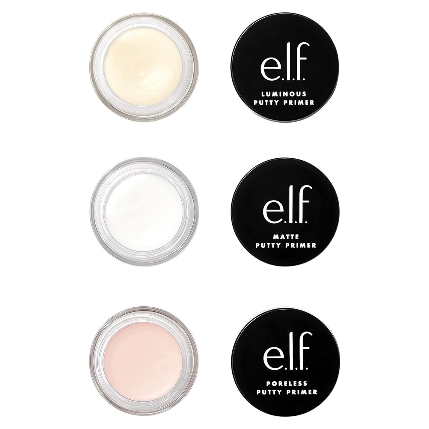 Trío de Primer Putty e.l.f. Cosmetics - 3 Primers 4g